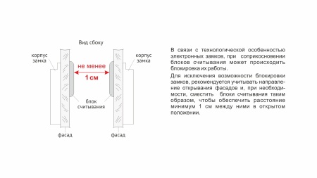 Замок врезной электроннный, ключ-браслет КЛУБНЫЙ* фото в интернет-магазине МКФ