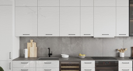 Линии на белом  EVOGLOSS Р200/621 МДФ Kastamonu 2800*1220*18* фото в интернет-магазине МКФ