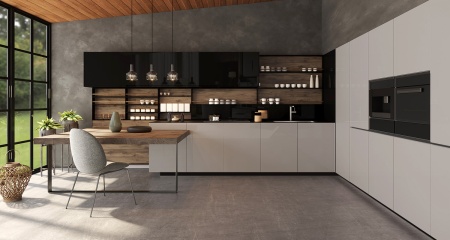 Светло-серый глянец  EVOGLOSS Р116 МДФ Kastamonu 2800*1220*18  фото в интернет-магазине МКФ