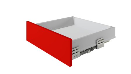 Ящик СТАРТ  PUSH 500 с традицион.бок. стандартной высоты, серый фото в интернет-магазине МКФ