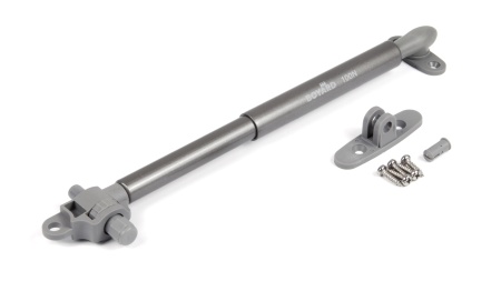 Газовый лифт 100N с амортизацией графит фото в интернет-магазине МКФ