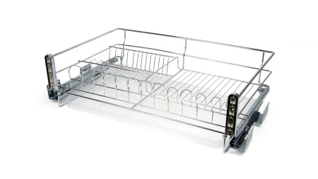 Корзина-сушка MERCURY 800мм, направ.скрыт.монтажа с доводчиком фото в интернет-магазине МКФ