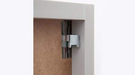 Навес для шкафа с заглушками и крепежом сталь, белый фото в интернет-магазине МКФ