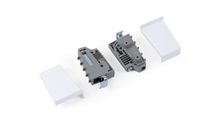 Навес для верхних баз с заглушками, белый фото в интернет-магазине МКФ