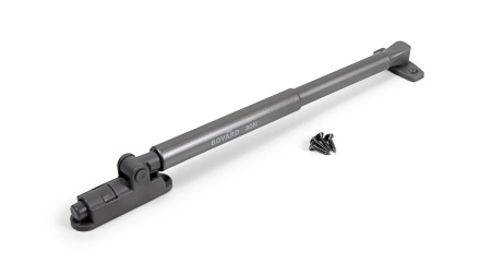 Газовый лифт  80N с фиксацией положения и амортизацией OZON графит фото в интернет-магазине МКФ