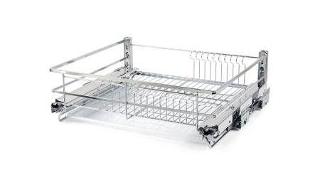 Корзина-сушка MIRA 600мм, направ.скрыт.монтажа с доводчиком  фото в интернет-магазине МКФ