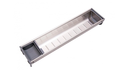 Поддон для столовых приборов, 103х422мм, серый фото в интернет-магазине МКФ