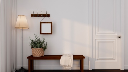 Крючок мебельный OLA, атласный сатиновый никель фото в интернет-магазине МКФ