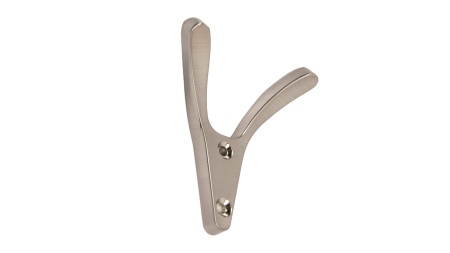Крючок мебельный SENATOR, атласный сатиновый никель~ фото в интернет-магазине МКФ