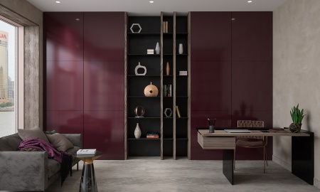 Фиолетовый Глянец EVOGLOSS Р105/622 МДФ Kastamonu 2800*1220*10 фото в интернет-магазине МКФ