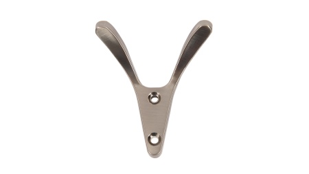 Крючок мебельный SENATOR, атласный сатиновый никель~ фото в интернет-магазине МКФ