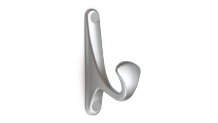 Крючок мебельный LUIS, сатиновый хром фото в интернет-магазине МКФ