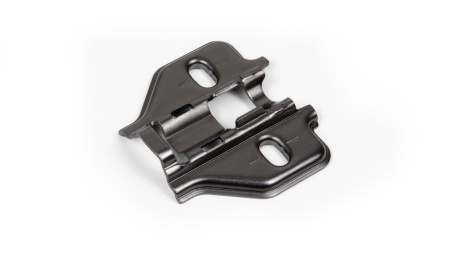 Планка базовая для петель NEO Н2  черный никель (вывод) фото в интернет-магазине МКФ