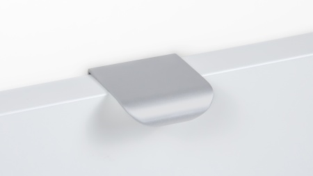 Ручка торцевая MONTE   16, сатиновый хром фото в интернет-магазине МКФ