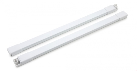 Рейлинг продольный прямоугольный для SB08 СТАРТ, белый 450мм фото в интернет-магазине МКФ