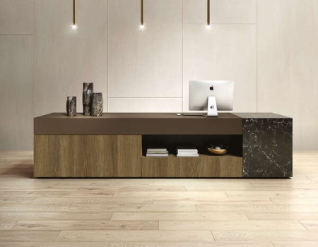 ЛДСП  Ясень Пряный Табак  К548 RW  2800*2070*16  Ultradecor* фото в интернет-магазине МКФ