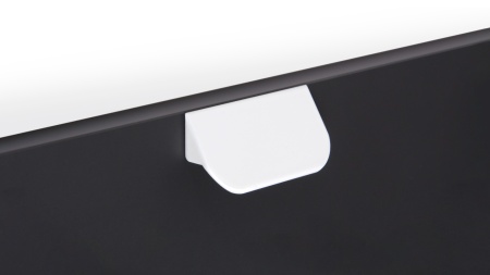 Ручка скоба TICK 32, белая фото в интернет-магазине МКФ