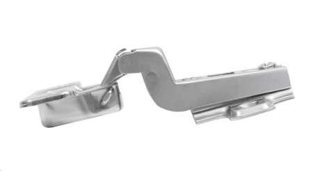 Петля с обратной пружиной вкладная Слайд-он, с планкой (вывод) фото в интернет-магазине МКФ