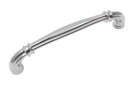 Ручка скоба REBECA 128, хром полированный (вывод) фото в интернет-магазине МКФ