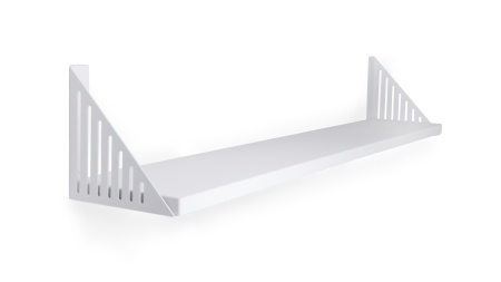 Полкодержатель для ЛДСП нерегулируемый белый фото в интернет-магазине МКФ
