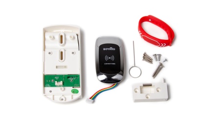 Замок врезной электроннный, ключ-браслет CLUB фото в интернет-магазине МКФ