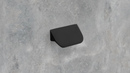 Ручка скоба TICK 32, матовый черный фото в интернет-магазине МКФ