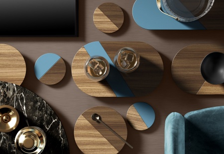 ЛДСП  Орех Франклин Табачный  К547 RW  2800*2070*16  Ultradecor фото в интернет-магазине МКФ