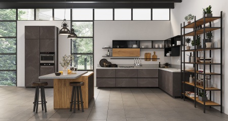 Бетон антрацит матовый EVOGLOSS Р272 МДФ Kastamonu 2800*1220*18 фото в интернет-магазине МКФ