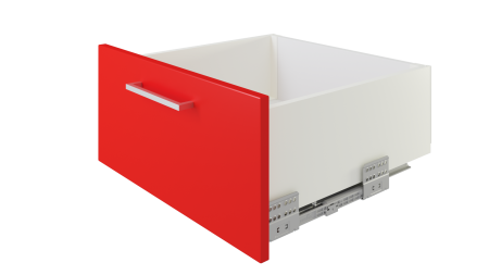 Комплект ящика СТАРТ SOFT 167*450 с прямыми боковинами, белый фото в интернет-магазине МКФ