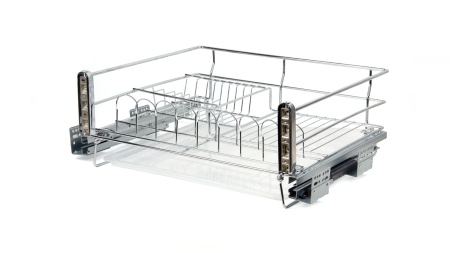 Корзина-сушка MERCURY 600мм, направ.скрыт.монтажа с доводчиком фото в интернет-магазине МКФ