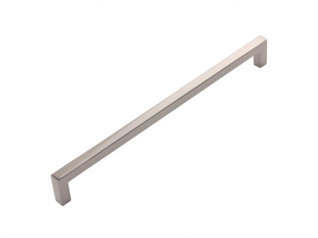 Ручка скоба QUADRA 128, сатиновый никель  фото в интернет-магазине МКФ