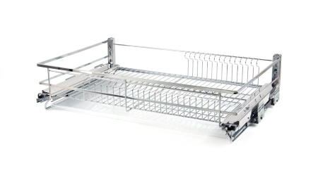 Корзина-сушка MIRA 800мм, направ.скрыт.монтажа с доводчиком фото в интернет-магазине МКФ