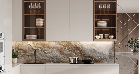 Жемчужно-бежевый Глянец EVOGLOSS Р212/699 МДФ Kastamonu 2800*1220*8 фото в интернет-магазине МКФ