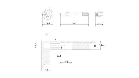 Стяжка для кроватей и столов фото в интернет-магазине МКФ