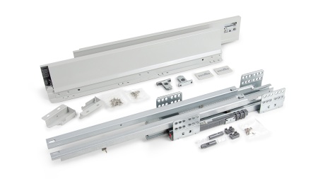 Ящик СТАРТ  PUSH 500 с традицион.бок. стандартной высоты, серый фото в интернет-магазине МКФ